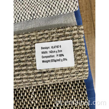 Tedado promocional de listras horizontais Jacquard Plain Fabric